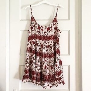Red rose Brandy Melville Jada dress
